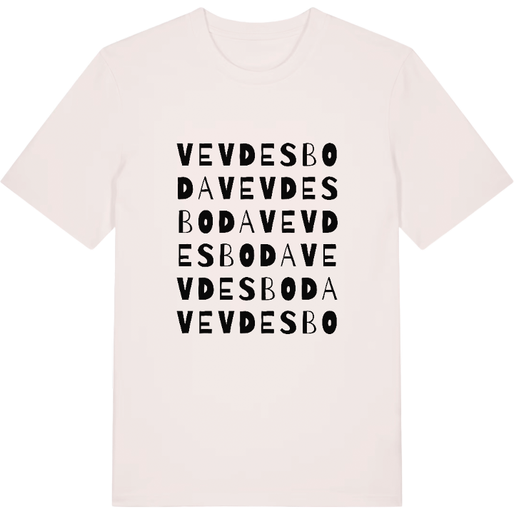 Vevdesboda ordlek t-shirt – t-shirt från PinShirt