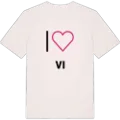 Jag älskar Vi t-shirt stort tryck