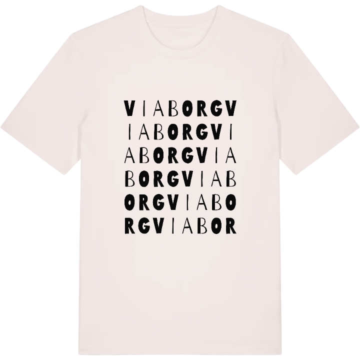 Viaborg ordlek t-shirt – t-shirt från PinShirt