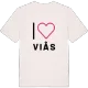 Jag älskar Viås t-shirt stort tryck