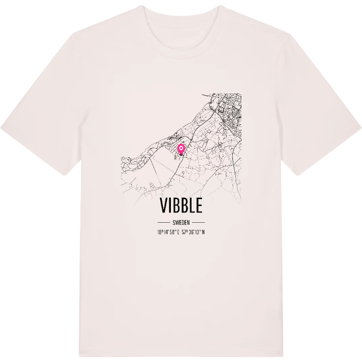 Vibble karta t-shirt – t-shirt från PinShirt