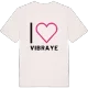 Jag älskar Vibraye t-shirt stort tryck