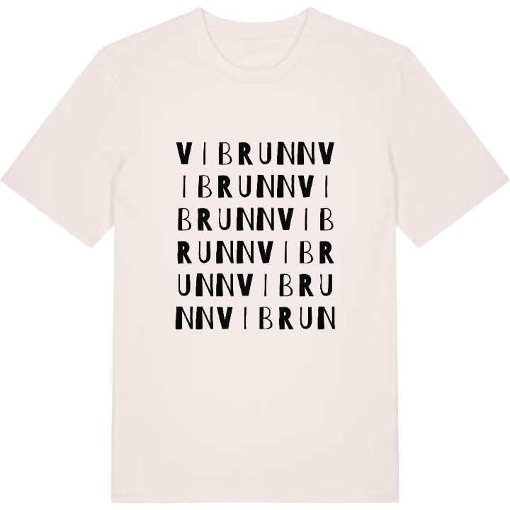 Vibrunn ordlek t-shirt – t-shirt från PinShirt