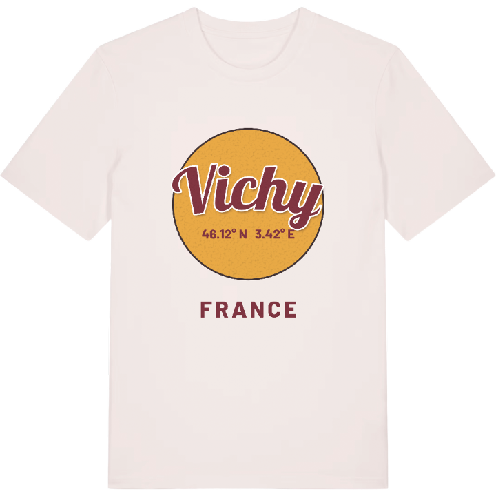 Vichy cirkel t-shirt – t-shirt från PinShirt