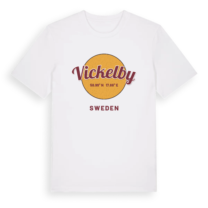 Vickelby cirkel t-shirt – t-shirt från PinShirt