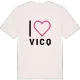 Jag älskar Vicq t-shirt stort tryck