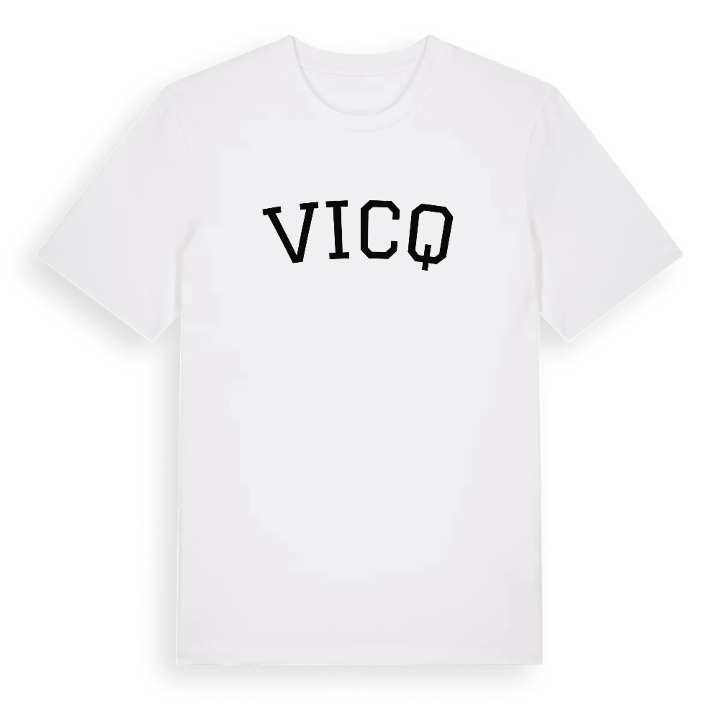 Vicq böjd t-shirt – t-shirt från PinShirt