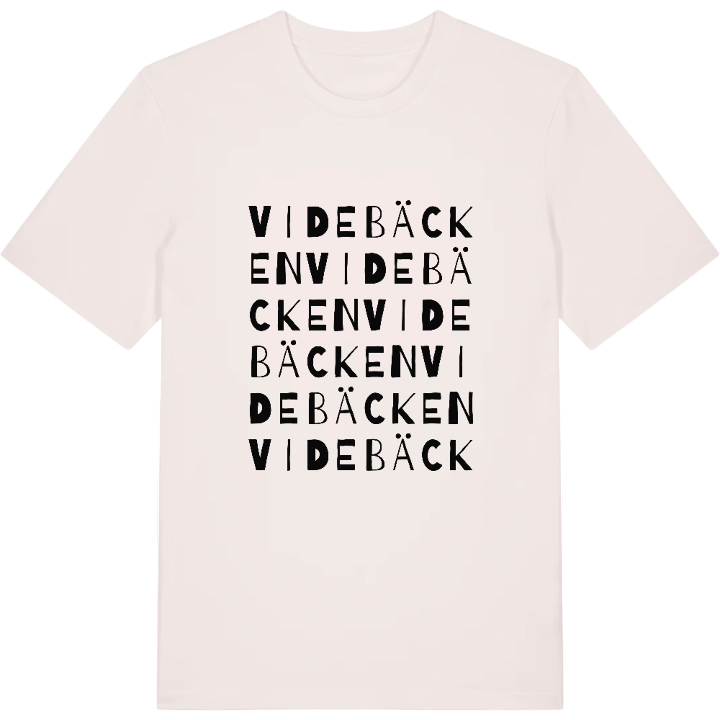 Videbäcken ordlek t-shirt – t-shirt från PinShirt