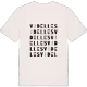 Videlles ordlek t-shirt