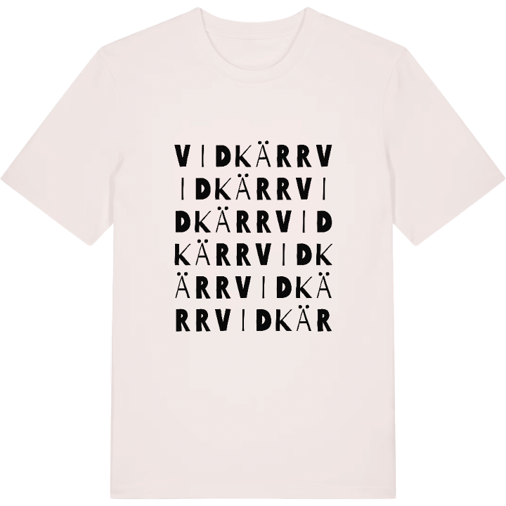 Vidkärr ordlek t-shirt – t-shirt från PinShirt