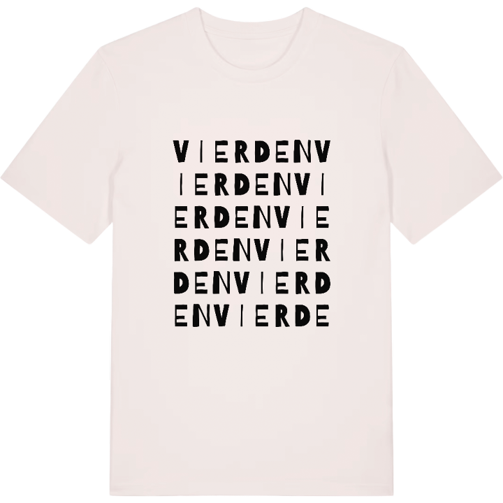 Vierden ordlek t-shirt – t-shirt från PinShirt