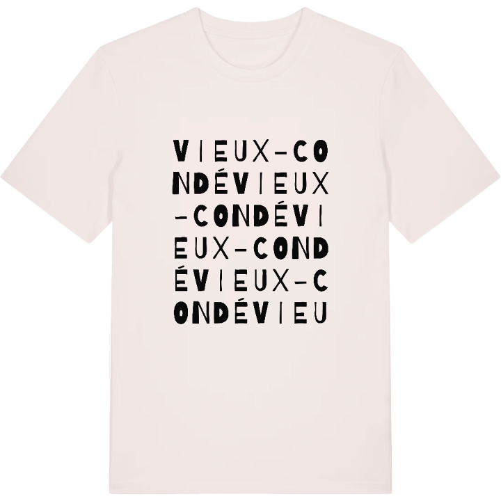 Vieux-Condé ordlek t-shirt – t-shirt från PinShirt