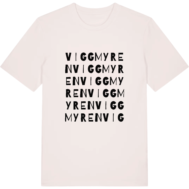 Viggmyren ordlek t-shirt – t-shirt från PinShirt