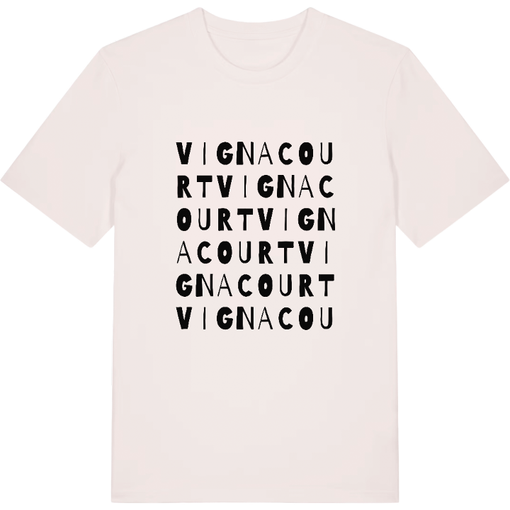 Vignacourt ordlek t-shirt – t-shirt från PinShirt
