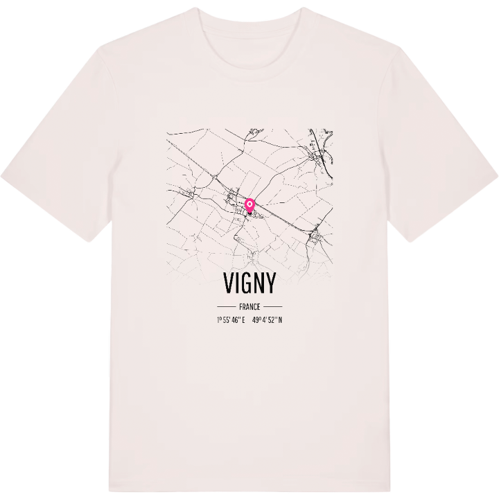 Vigny karta t-shirt – t-shirt från PinShirt