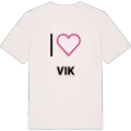 Jag älskar Vik t-shirt stort tryck