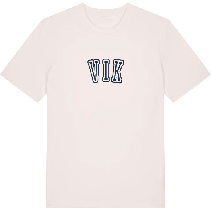 Vik college t-shirt – t-shirt från PinShirt