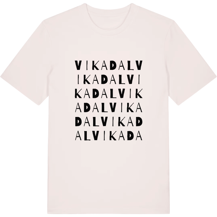 Vikadal ordlek t-shirt – t-shirt från PinShirt
