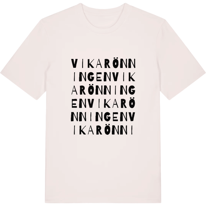 Vikarönningen ordlek t-shirt – t-shirt från PinShirt