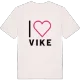 Jag älskar Vike t-shirt stort tryck