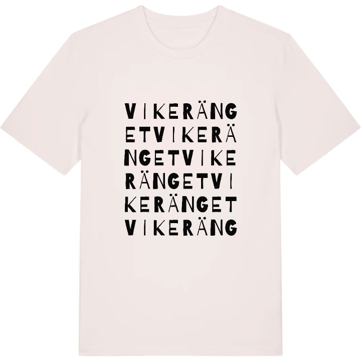 Vikeränget ordlek t-shirt – t-shirt från PinShirt