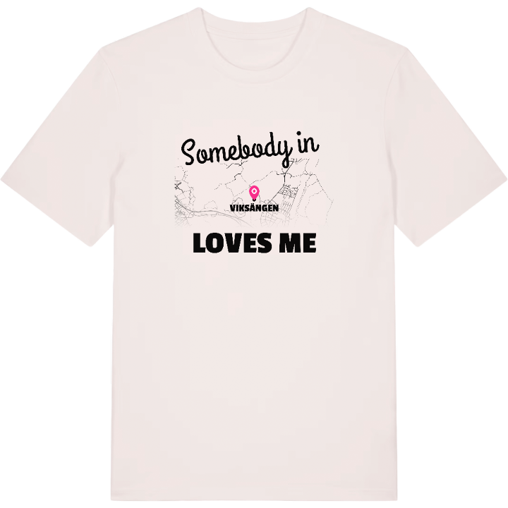 Någon i Viksängen älskar mig t-shirt – t-shirt från PinShirt