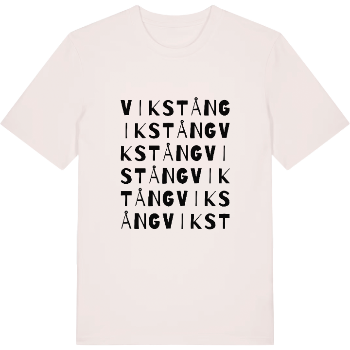 Vikstång ordlek t-shirt – t-shirt från PinShirt
