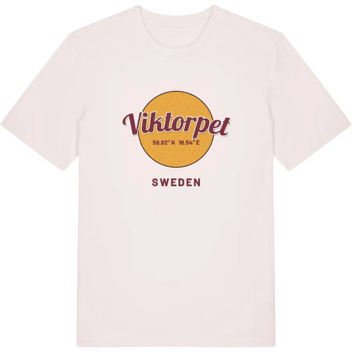 Viktorpet cirkel t-shirt – t-shirt från PinShirt