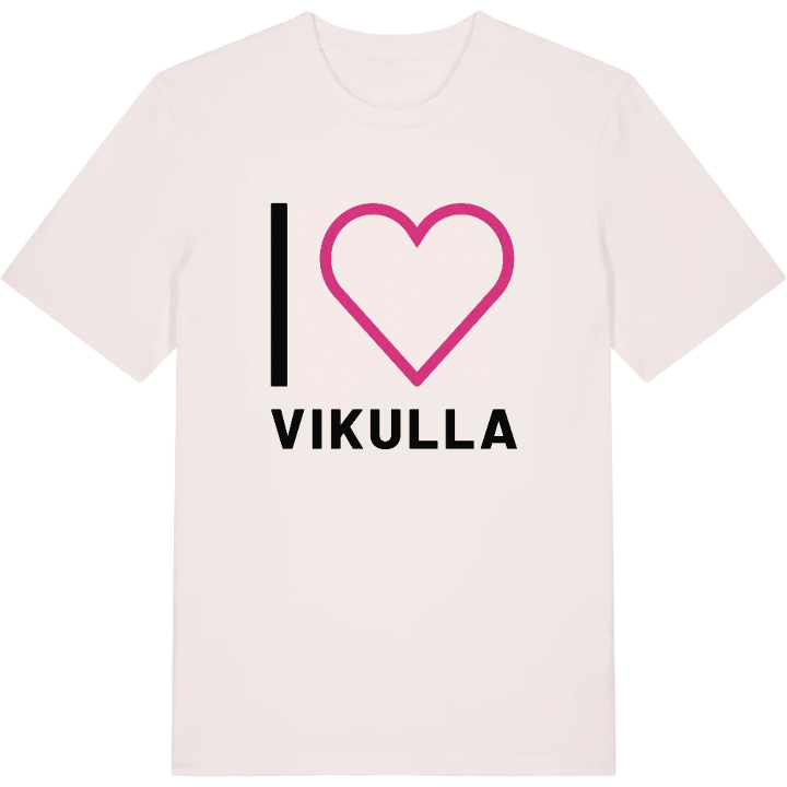 Jag älskar Vikulla t-shirt stort tryck – t-shirt från PinShirt