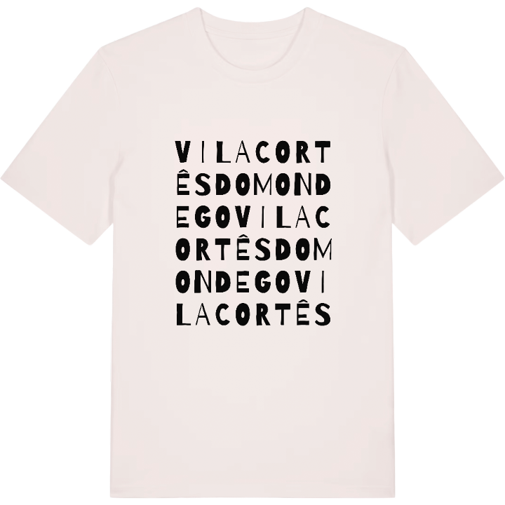 Vila Cortês do Mondego ordlek t-shirt – t-shirt från PinShirt