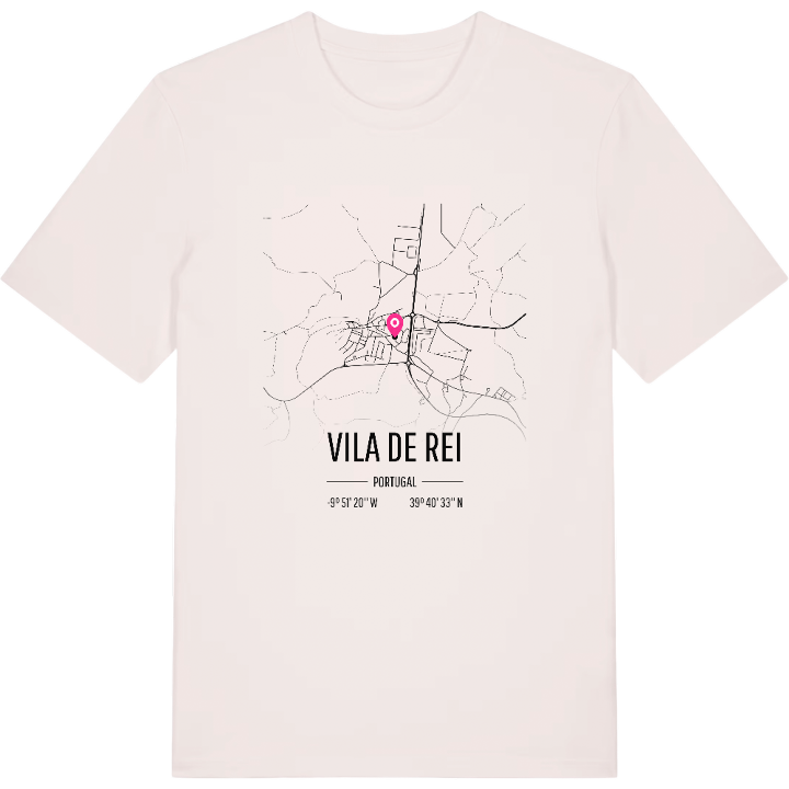 Vila de Rei karta t-shirt – t-shirt från PinShirt