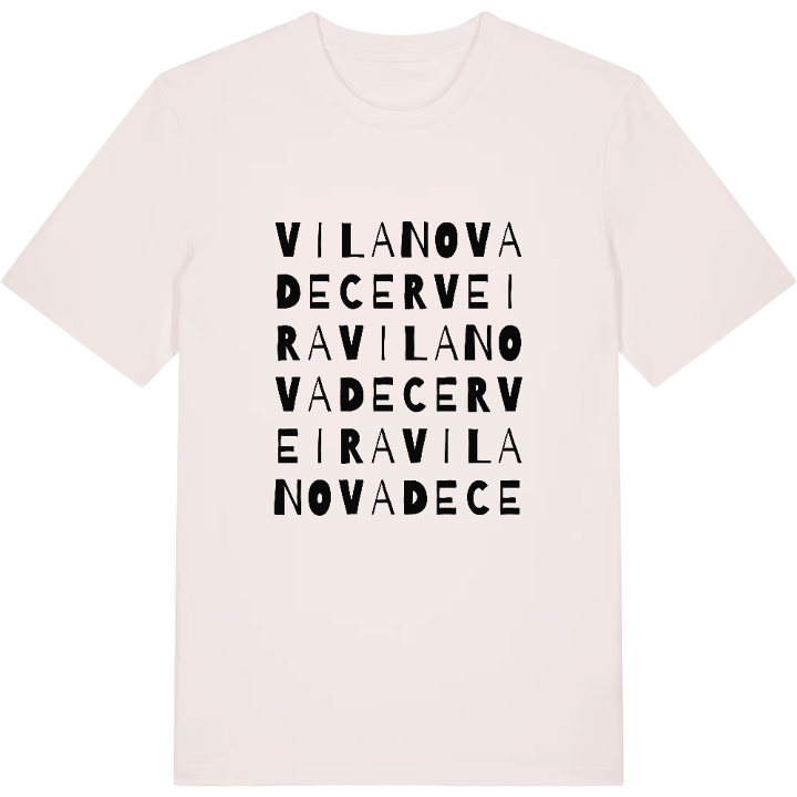 Vila Nova de Cerveira ordlek t-shirt – t-shirt från PinShirt