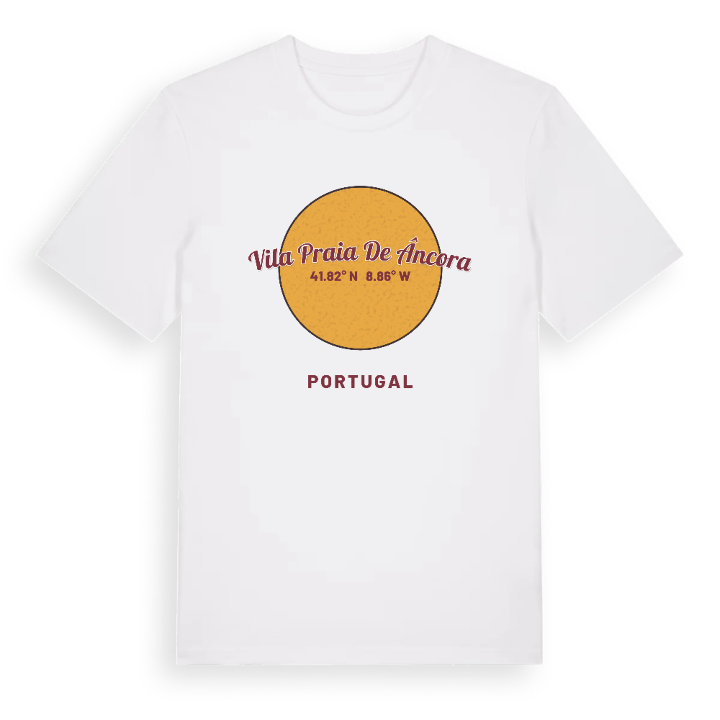 Vila Praia de Âncora cirkel t-shirt – t-shirt från PinShirt