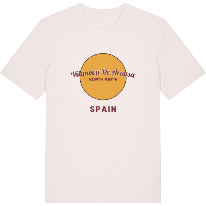 Vilanova de Arousa cirkel t-shirt – t-shirt från PinShirt