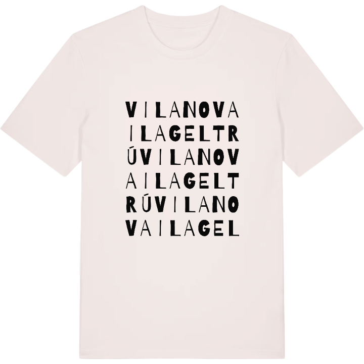 Vilanova i la Geltrú ordlek t-shirt – t-shirt från PinShirt