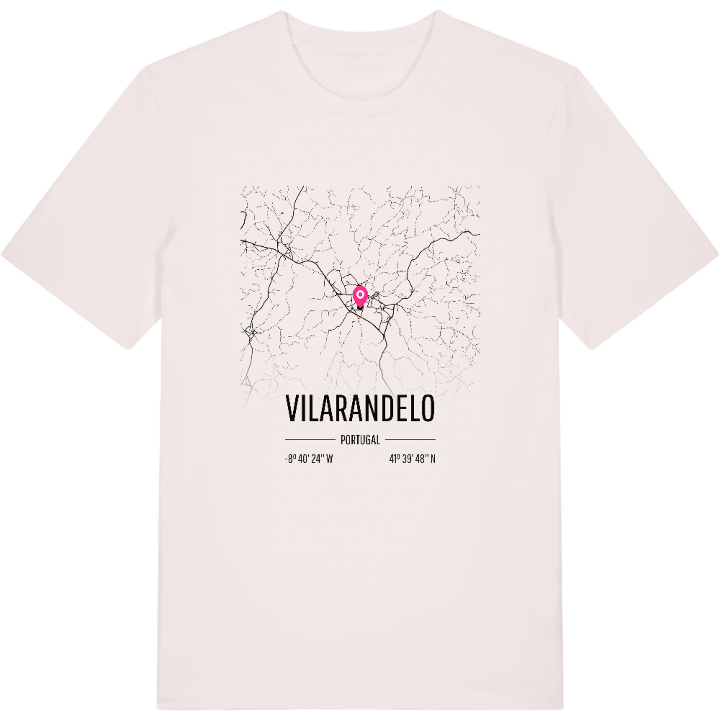 Vilarandelo karta t-shirt – t-shirt från PinShirt