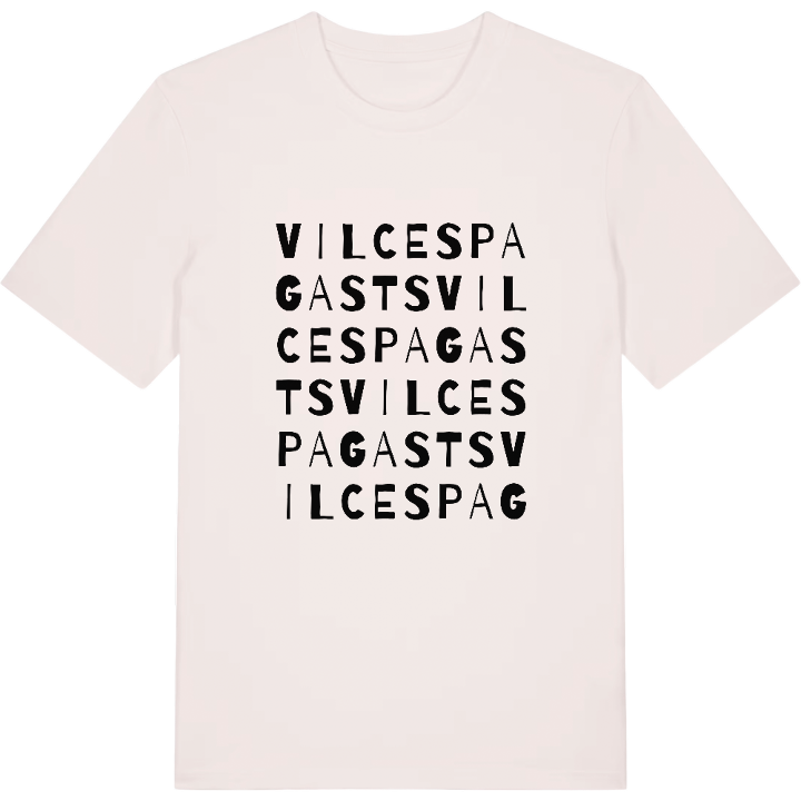 Vilces pagasts ordlek t-shirt – t-shirt från PinShirt