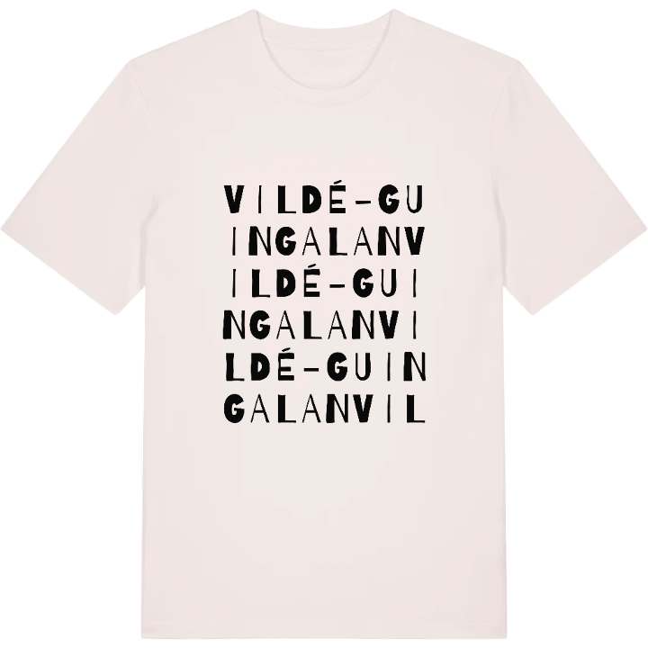 Vildé-Guingalan ordlek t-shirt – t-shirt från PinShirt