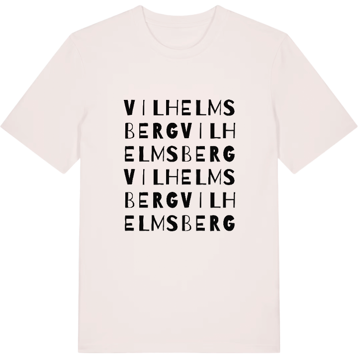 Vilhelmsberg ordlek t-shirt – t-shirt från PinShirt