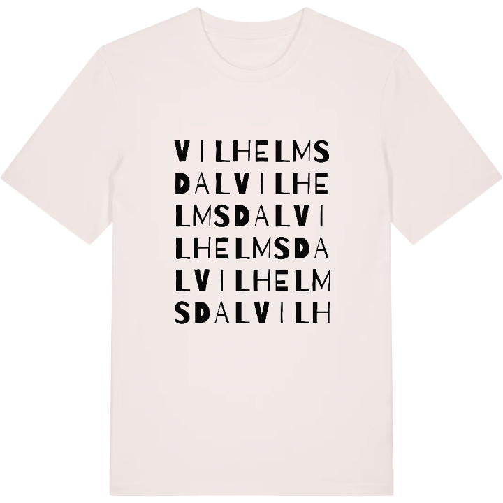 Vilhelmsdal ordlek t-shirt – t-shirt från PinShirt