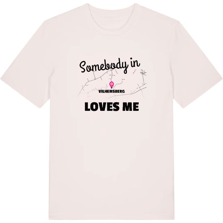 Någon i Vilhemsberg älskar mig t-shirt – t-shirt från PinShirt