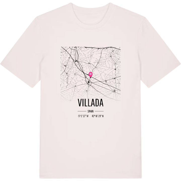 Villada karta t-shirt – t-shirt från PinShirt