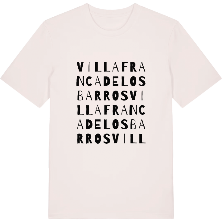 Villafranca de los Barros ordlek t-shirt – t-shirt från PinShirt