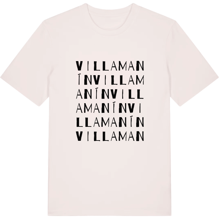 Villamanín ordlek t-shirt – t-shirt från PinShirt