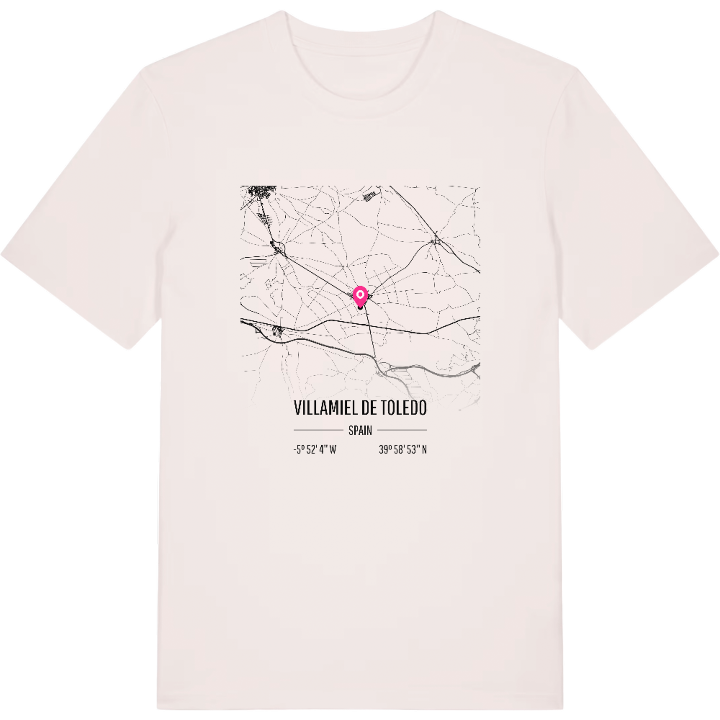 Villamiel de Toledo karta t-shirt – t-shirt från PinShirt