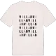 Villan ordlek t-shirt