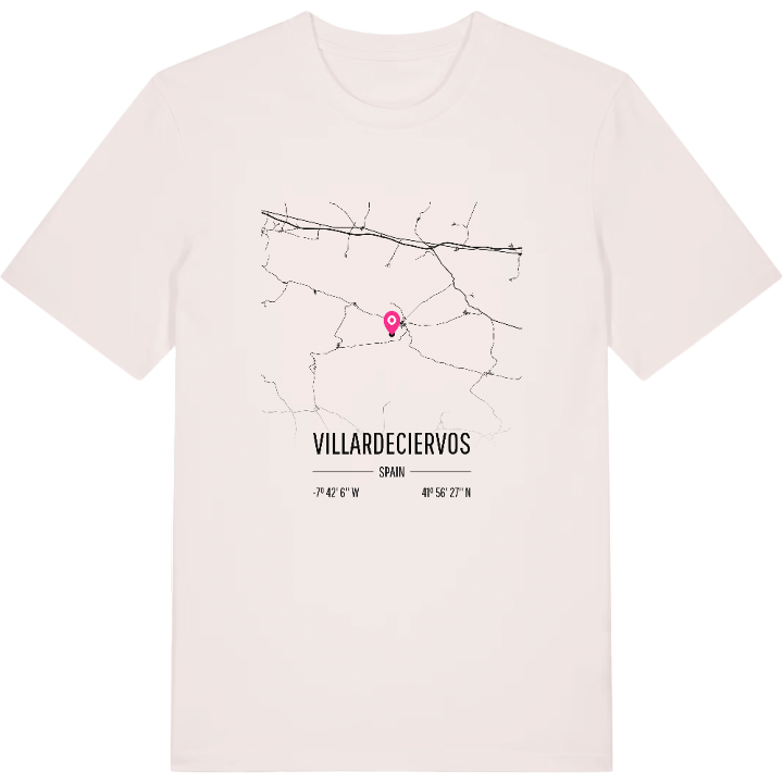 Villardeciervos karta t-shirt – t-shirt från PinShirt
