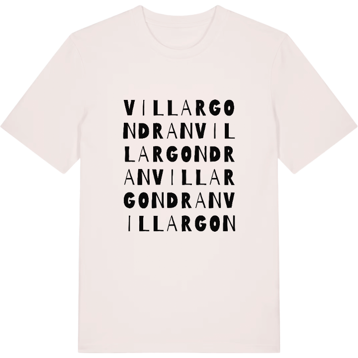 Villargondran ordlek t-shirt – t-shirt från PinShirt
