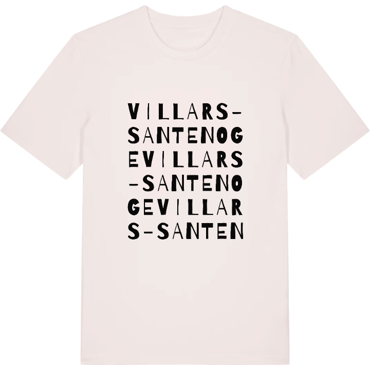 Villars-Santenoge ordlek t-shirt – t-shirt från PinShirt