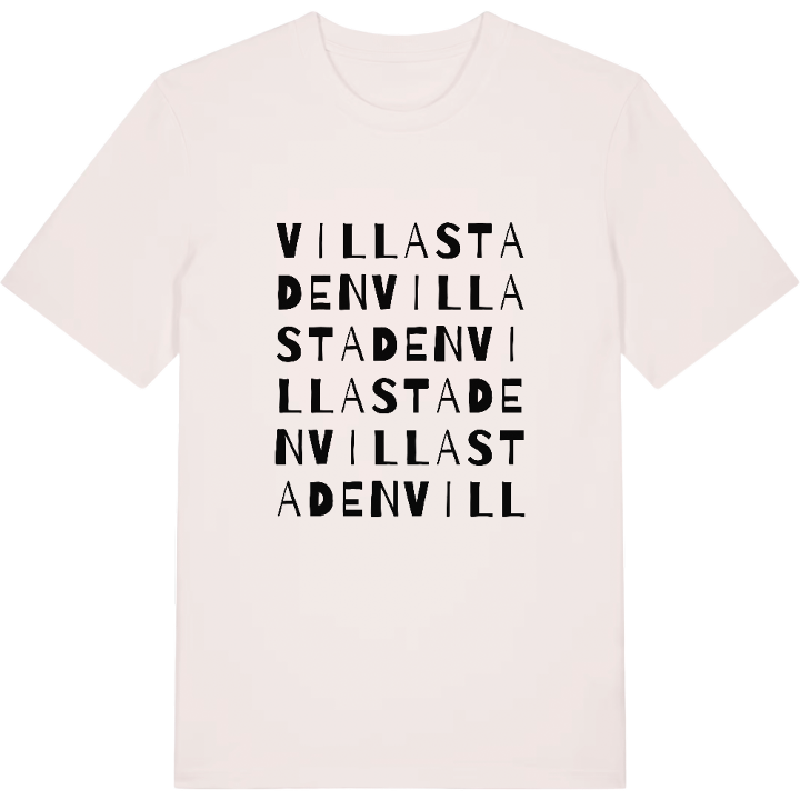 Villastaden ordlek t-shirt – t-shirt från PinShirt